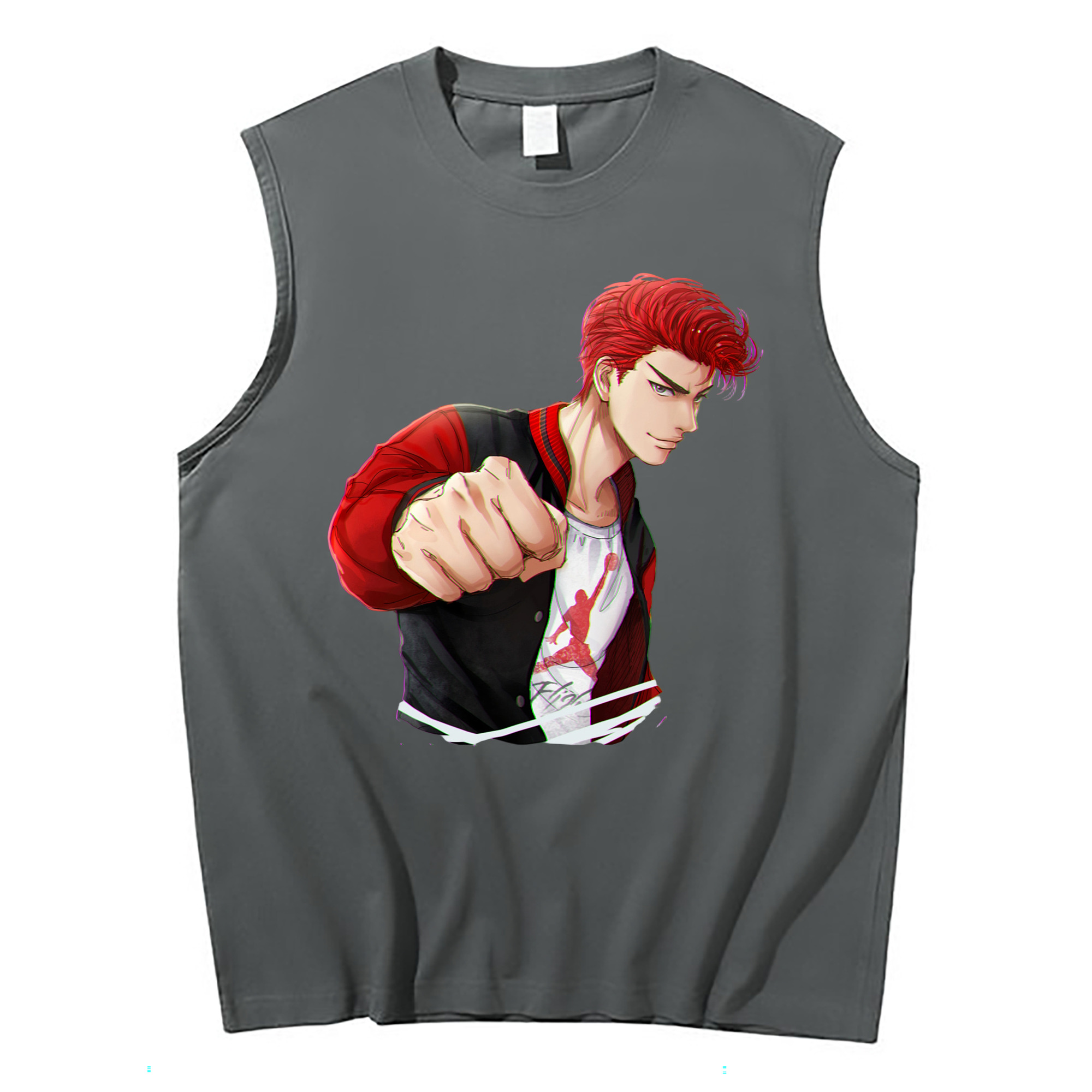（画像用） SLAM DUNK／スラムダンク コットン100％タンクトップ（フロントプリント）